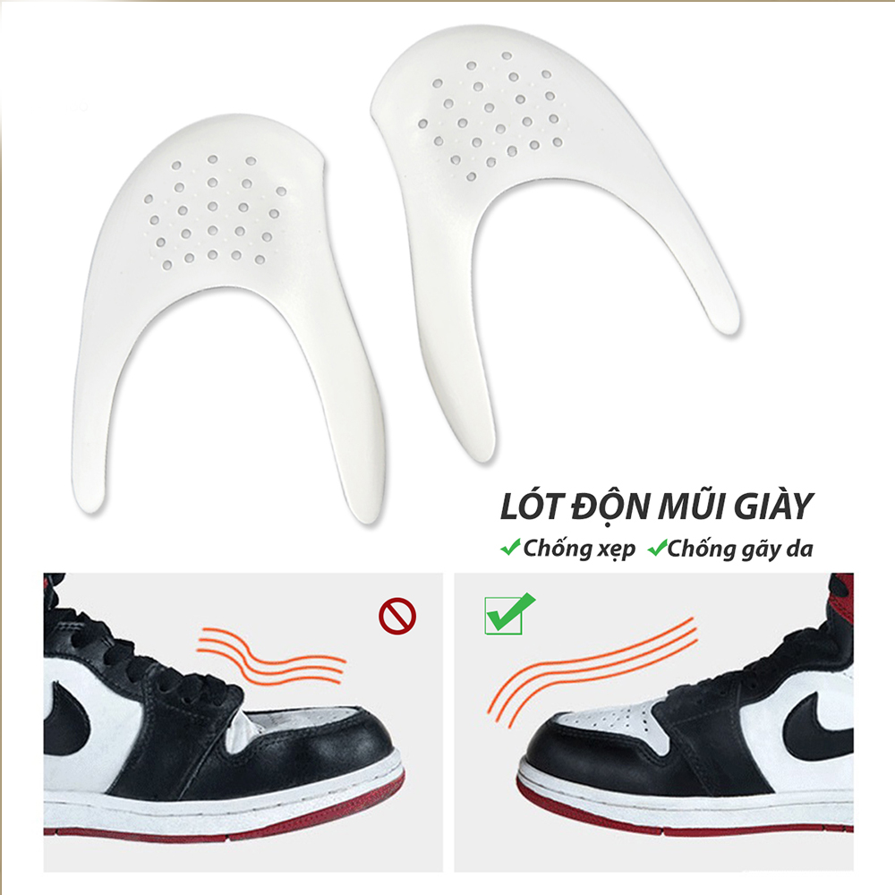 Miếng giữ form giày chống nứt da, gãy xẹp, giữ dáng giày chất liệu nhựa mềm siêu bền _PK58
