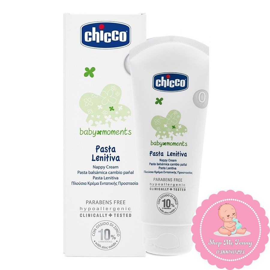 Kem hăm 3 tác động chicco 0m+ tuýp 100ml