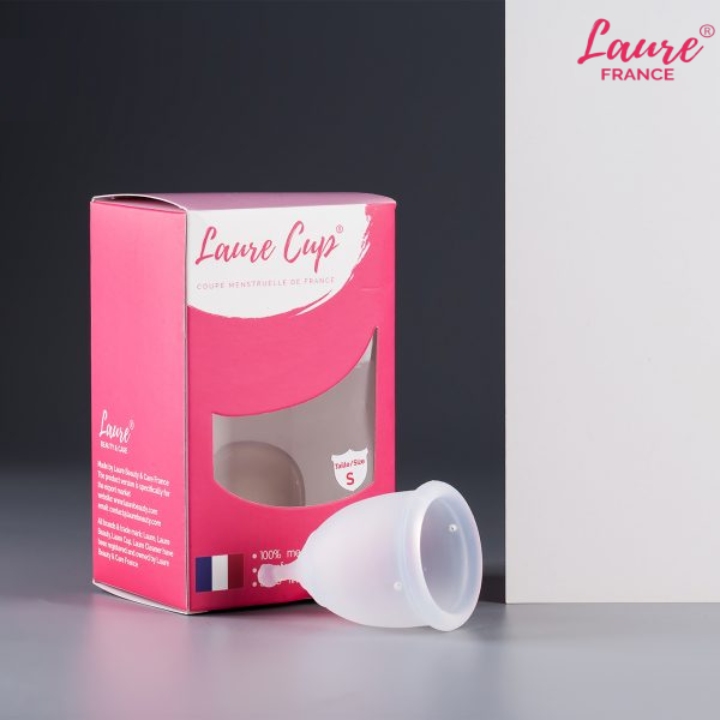 [FREESHIP MAX]Cốc Nguyệt San Laure Cup Mềm Mịn Pháp [Laure Beauty]