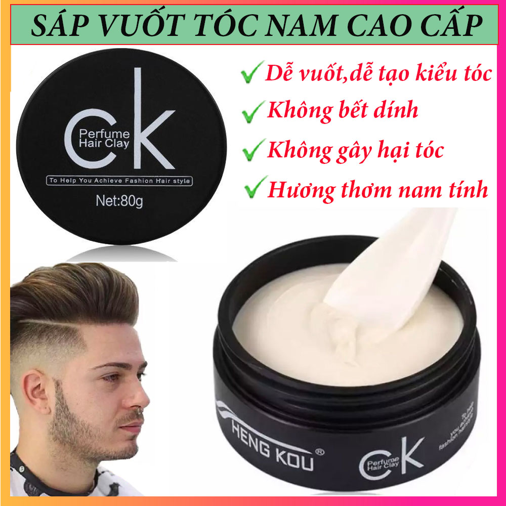 Sáp Vuốt Tóc Nam CK Perfume Hair Clay Không Bết Tóc, Giữ Nếp 24H - Gel-Wax  tạo kiểu tóc | TheFaceHolic.com