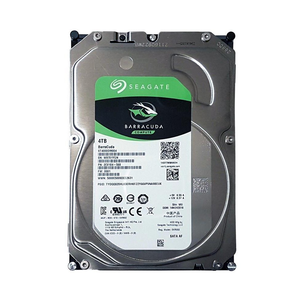 Ổ cứng máy tính Seagate Baracuda 4Tb/256Mb Cache chính hãng