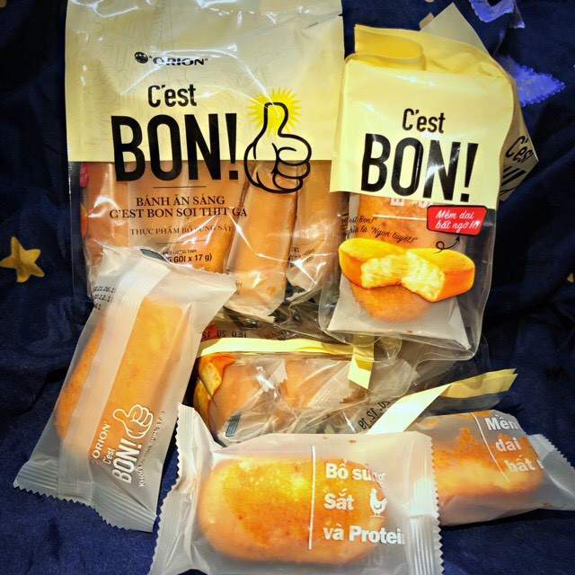 Bánh ăn sáng C'est Bon Sợi thịt gà