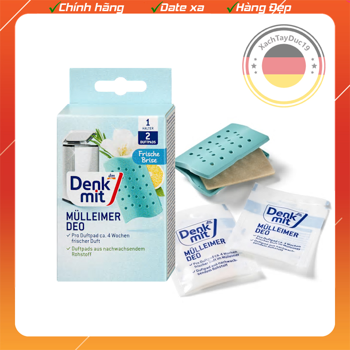 Miếng Dán Tinh Dầu Khử Mùi Thùng Rác Denkmit của Đức
