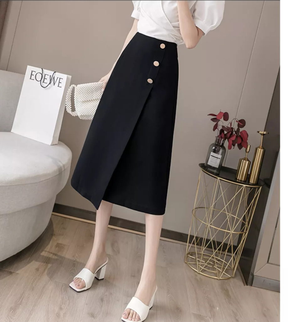 [HCM]Chân Váy Dáng Dài Xẻ Tà Thời Trang Dành Cho Nữ ( KÈM QUÀ TẶNG NGẪU NHIÊN)