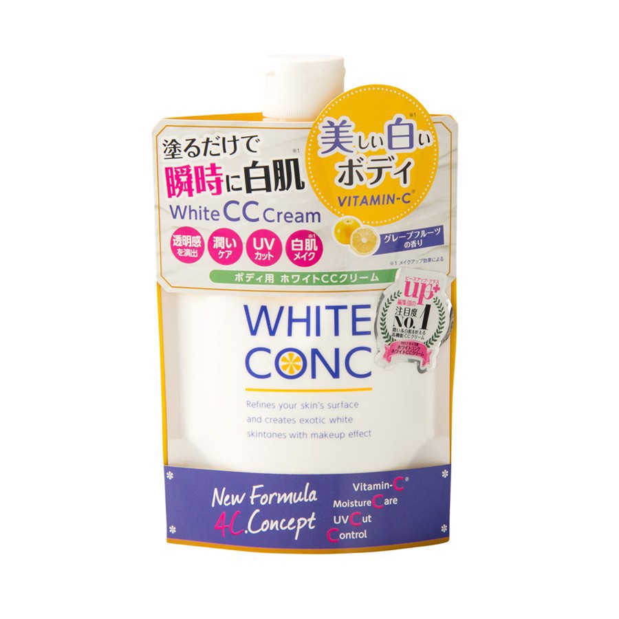 Sữa dưỡng thể làm trắng da White Conc Body CC Cream 200g