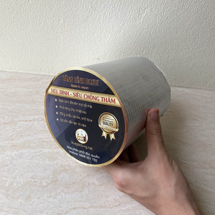 (15CMX5M) BĂNG KEO CHỐNG DỘT NHẬT BẢN - BOSUI (HÀNG CHÍNH HÃNG)