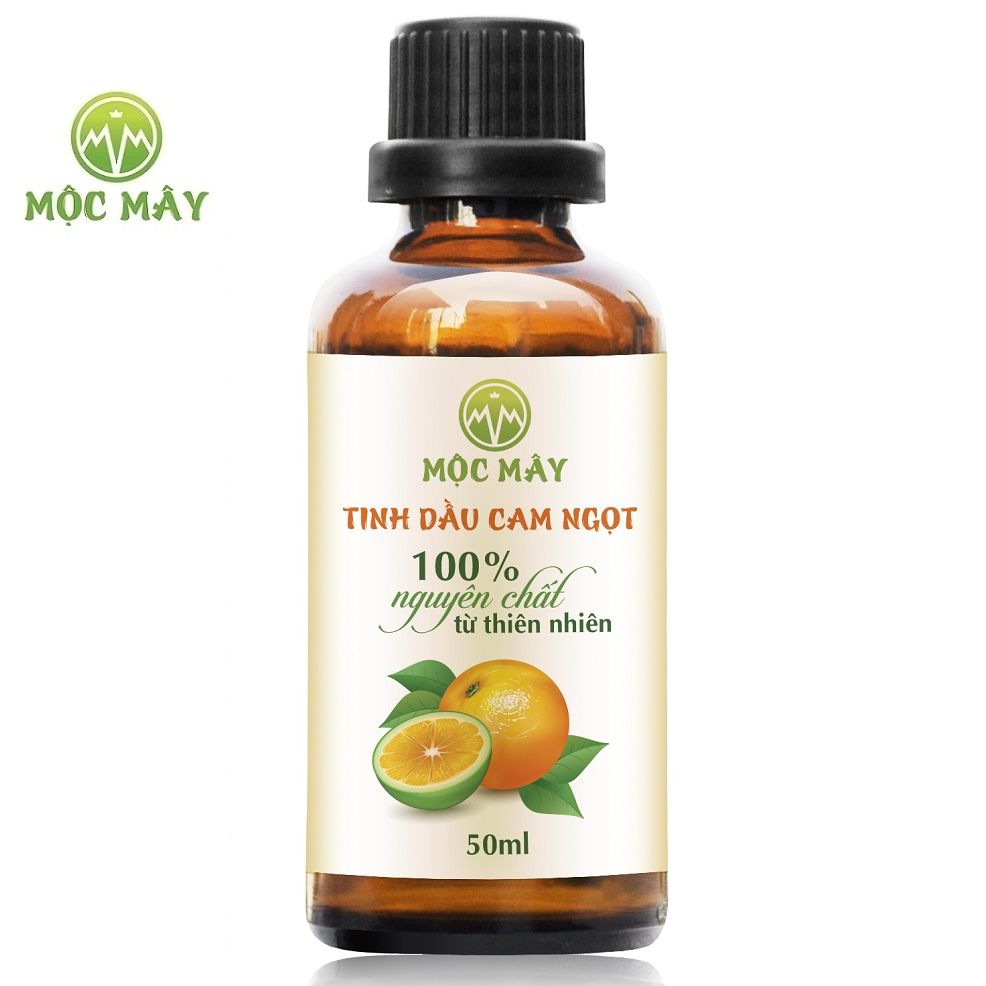 Tinh dầu cam ngọt 50ml mộc mây - tinh dầu nguyên chất từ thiên nhiên xông phòng, thơm phòng, thư giản, đuổi muỗi