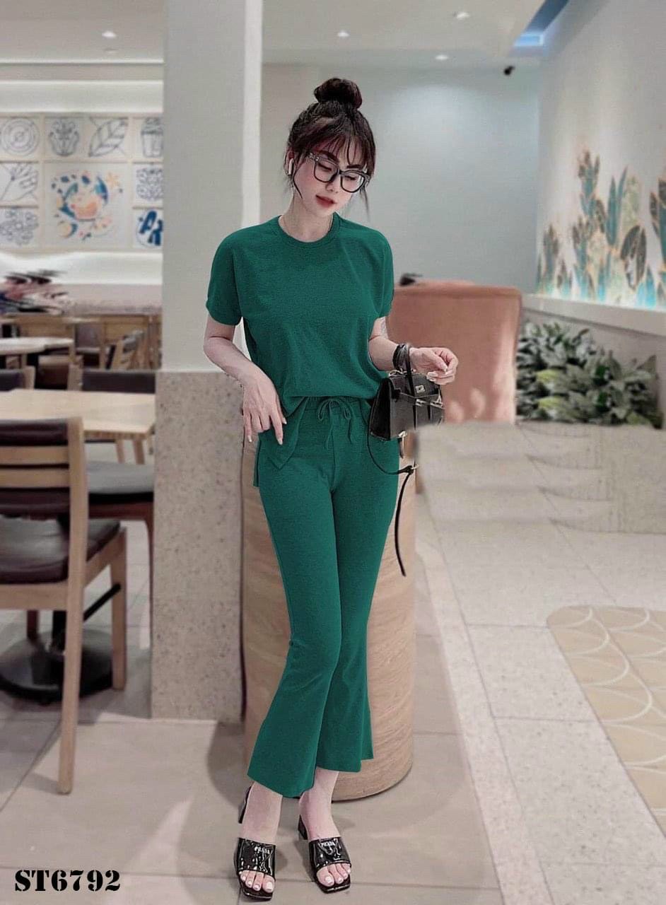 Sét bộ thun gân mẫu mới siêu xinh.