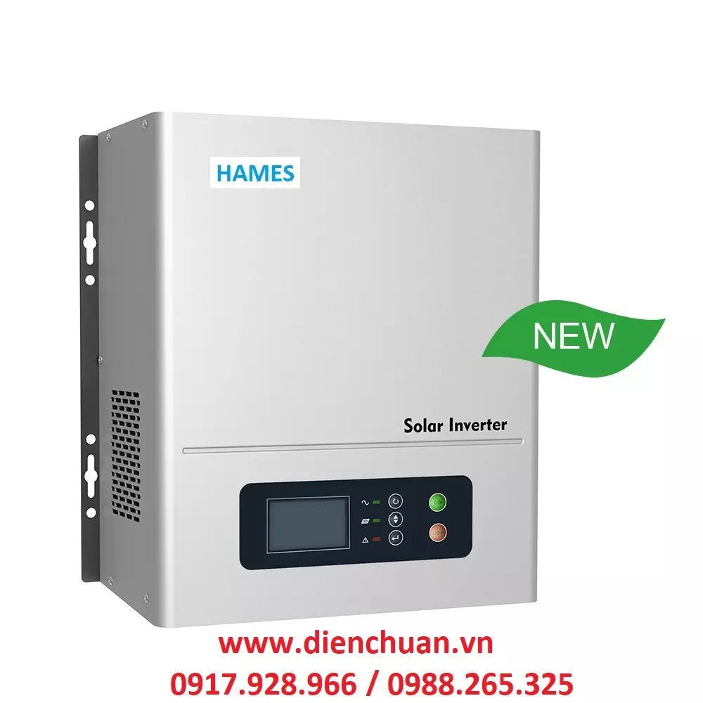 Máy kích điện Inverter Hybrid 2000VA 24V có sạc pin Solar 50A, sạc điện lưới AC 15A - Hames PV20-2024 PK