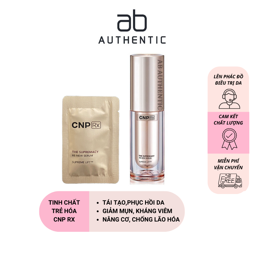 Combo 5 Gói sample Tinh chất tái tạo da, serum trẻ hóa da CNP(Rx) - AB Authentic