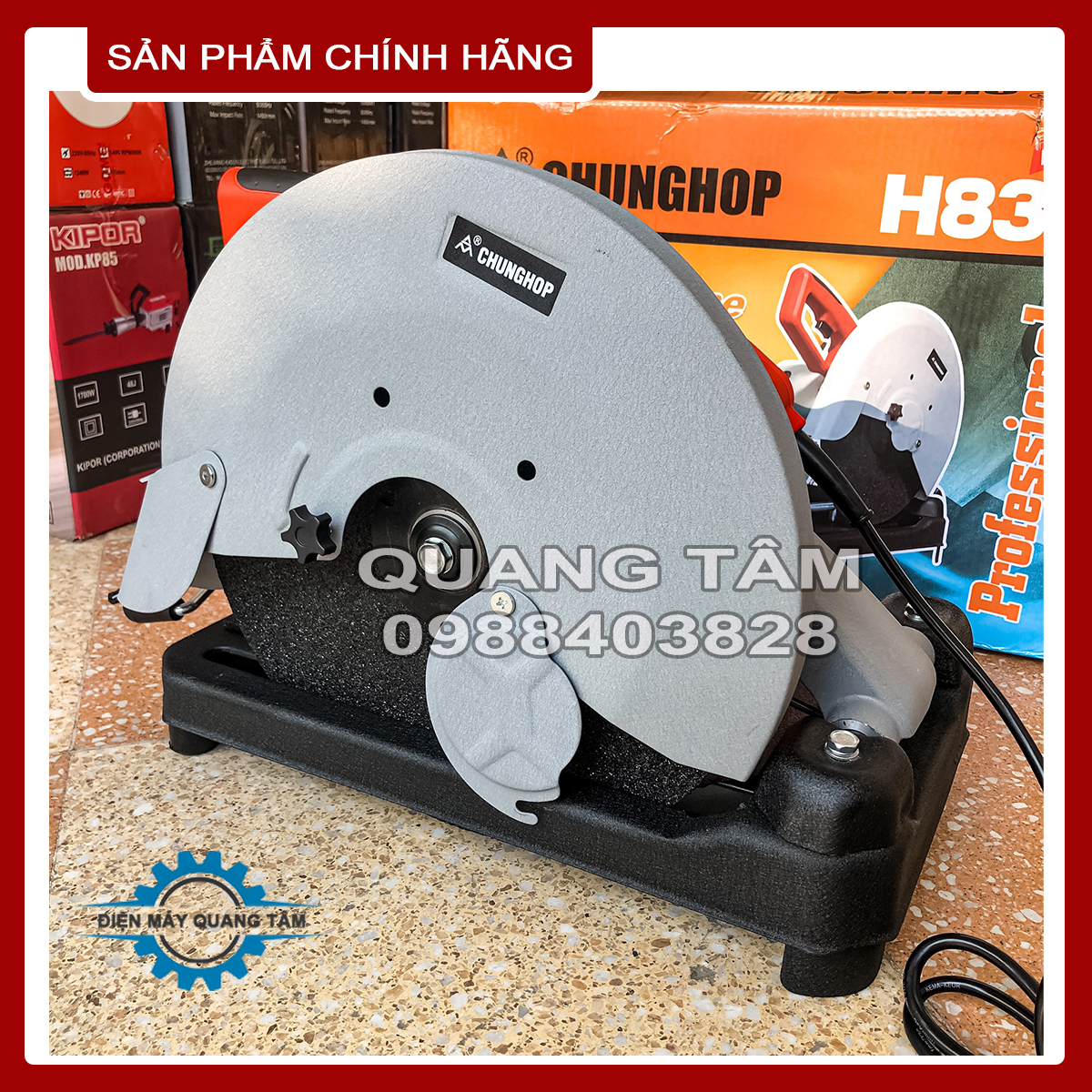 Máy cắt sắt 355mm chunghop h832