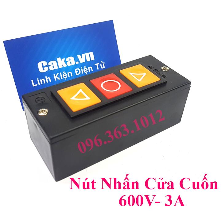 Nút nhấn cửa cuốn 3A 600V