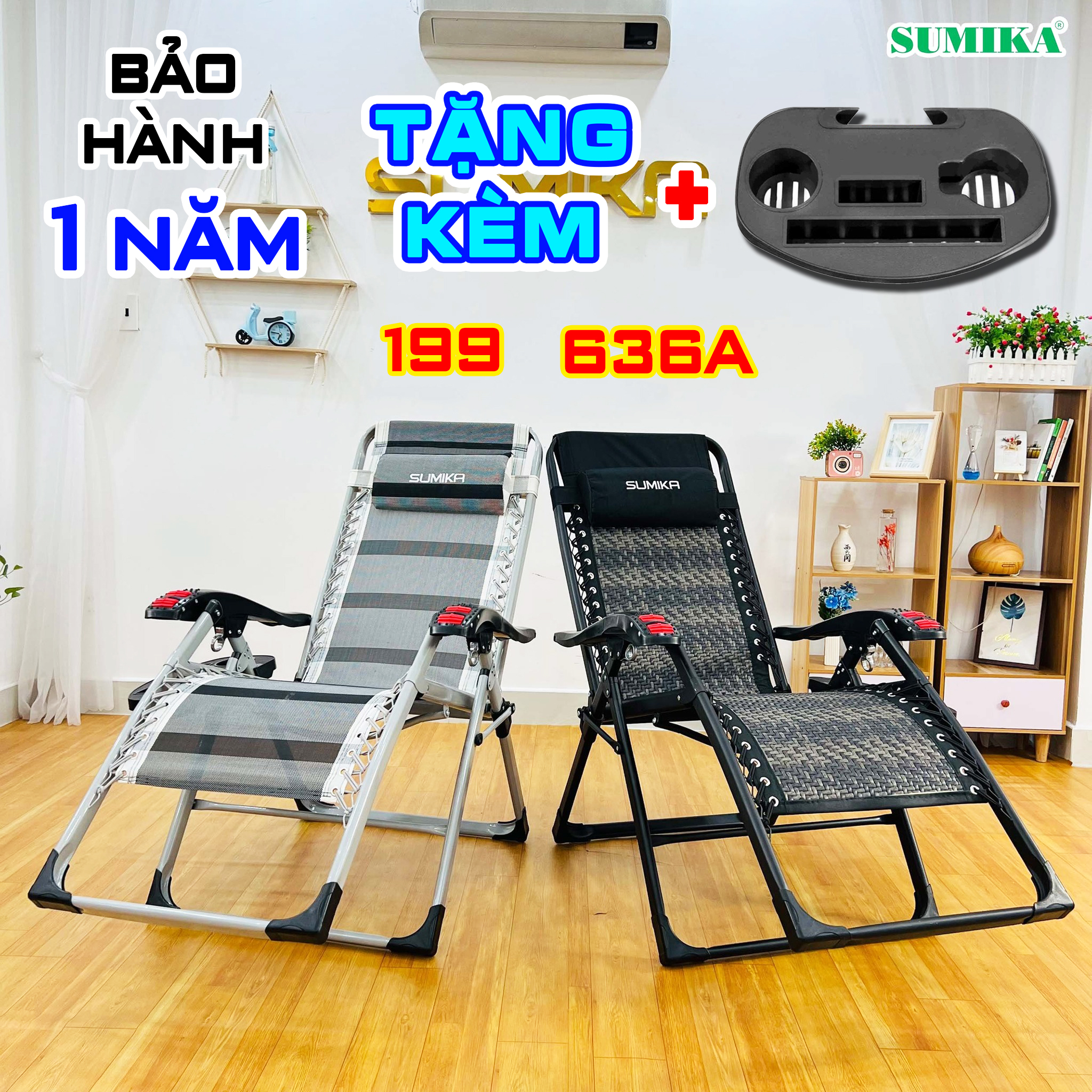 2 mẫu ghế gấp xếp thư giãn sumika 2022 lăn tay massage 636a và 199 tải trọng 300kg,ghế văn phòng, ghế bố