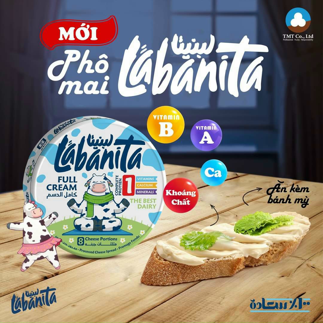 Phô mai ai cập hộp 16 miếng 240g