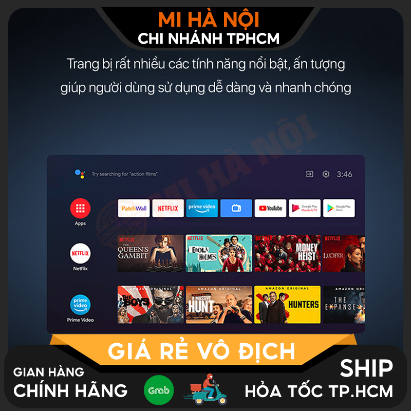 Smart tivi xiaomi p1 43 inch / 55 inch
