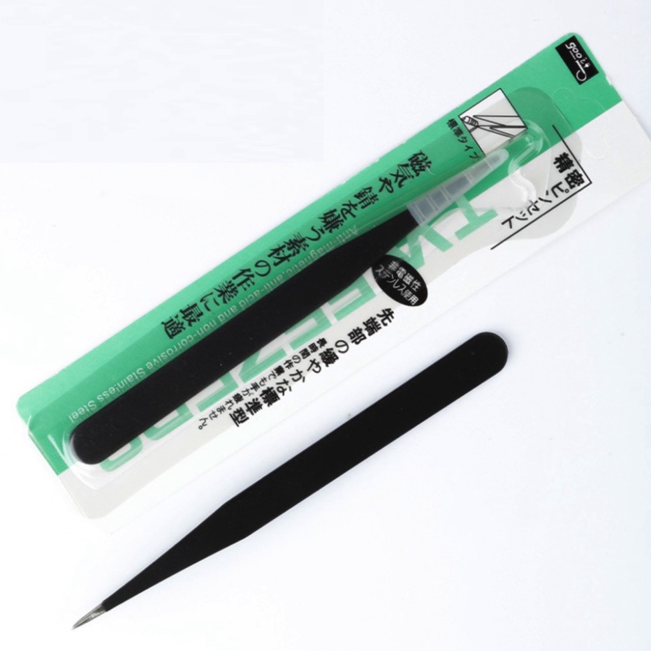 Nhíp thẳng gắp đá, gắp mi và phụ kiện nhỏ làm nail mi shopinail