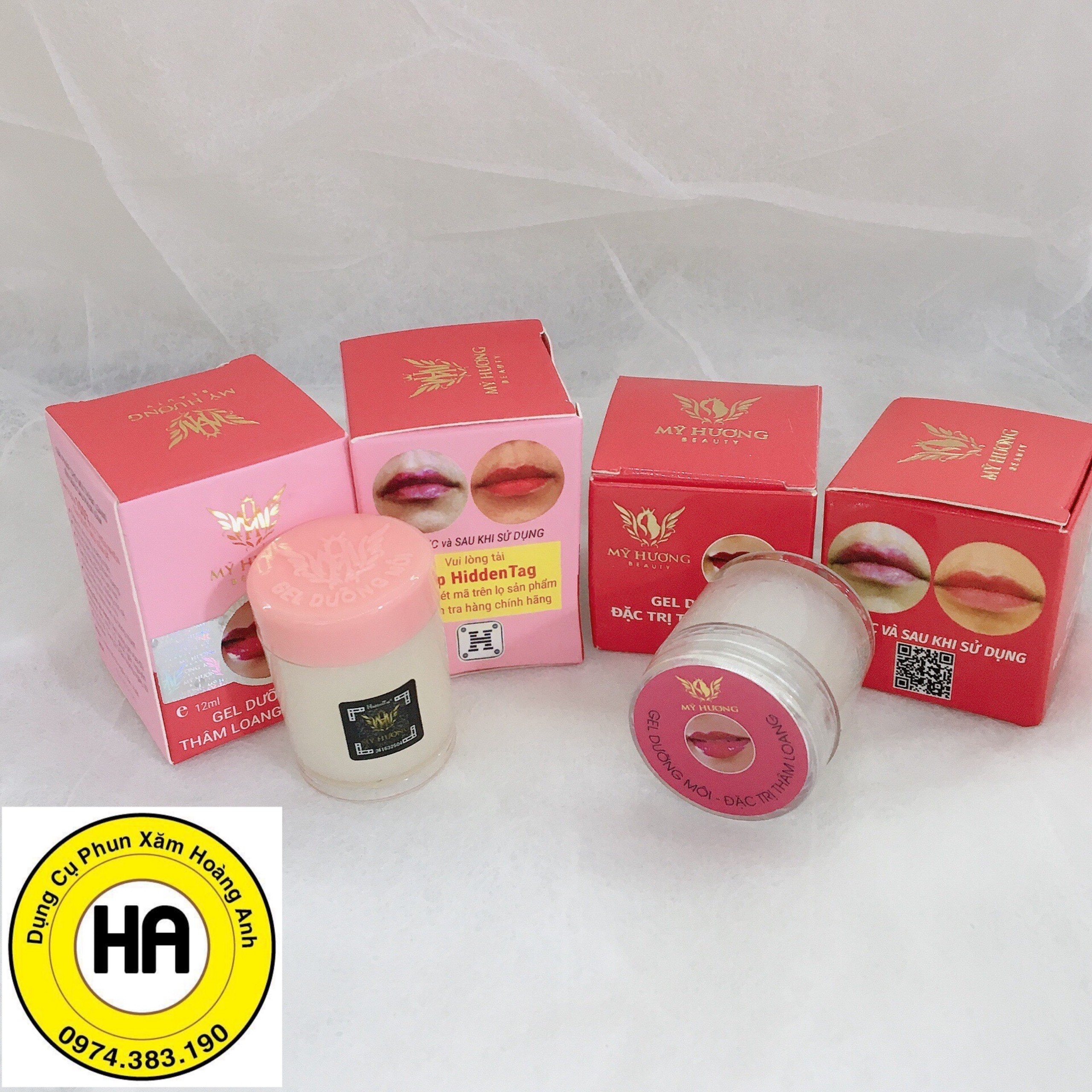 [HCM]Gel Dưỡng môi làm hồng môi tự nhiên ( phun xăm thẩm mỹ)