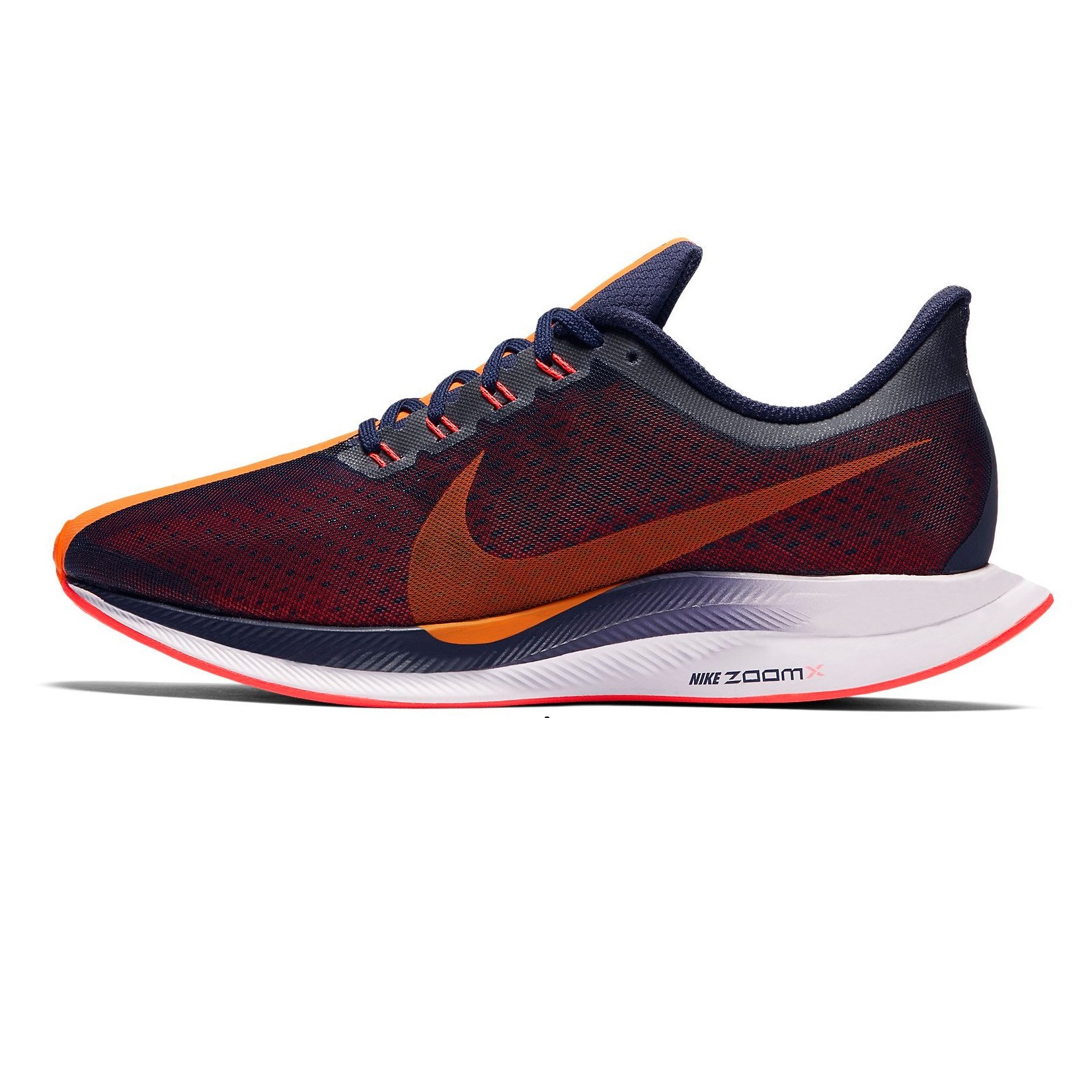 Giày Sneaker Zoom Pegasus 35 Turbo Blackened Blue/Orange Peel - Giày thể thao - Giày chạy bộ - Giày Gym