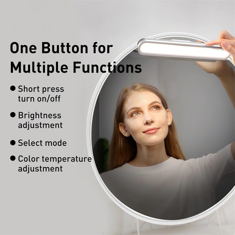 Đèn led treo tường Baseus Magnetic Stepless Dimming Charging Desk Lamp Pro, chất lượng đảm bảo an toàn đến sức khỏe người sử dụng, cam kết hàng đúng mô tả