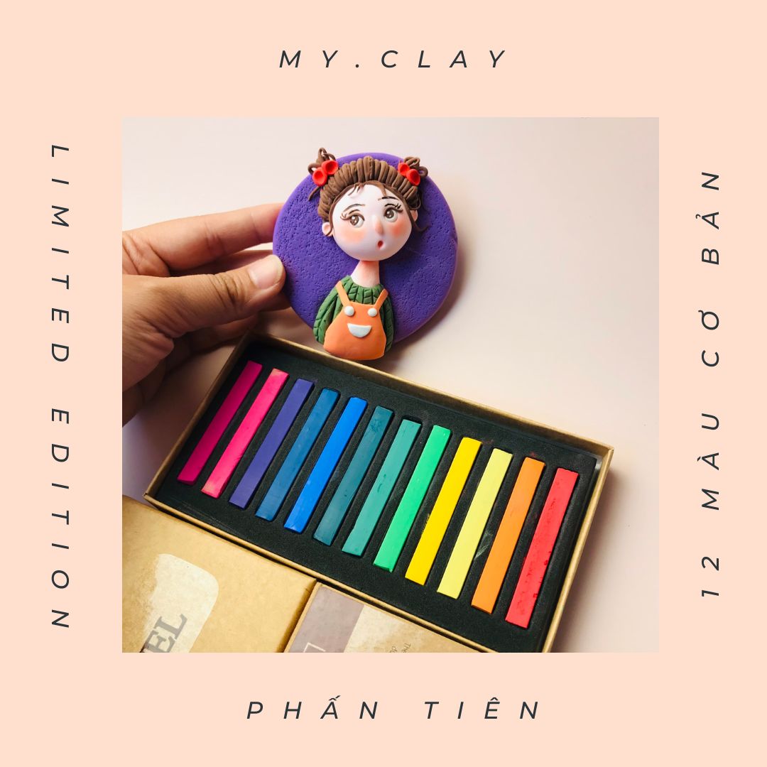 Phấn tiên marie's master pastel 12 màu - phấn tô má hồng đất sét