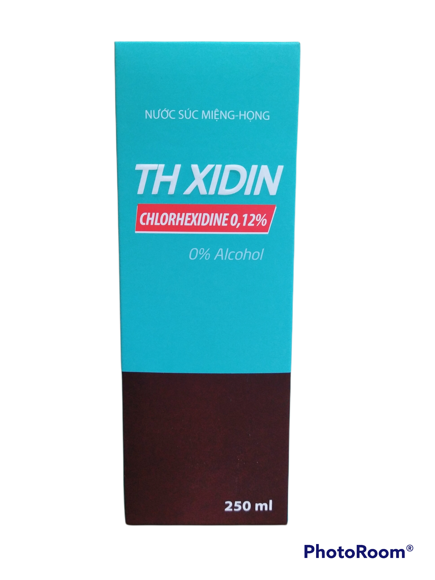 Súc miệng, họng Th xidin