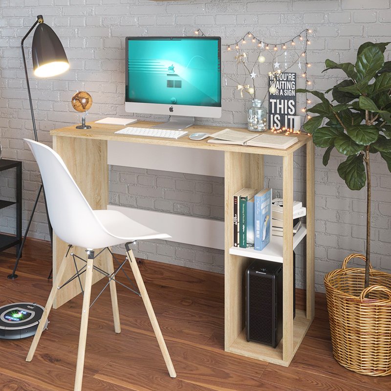 Bàn Làm Việc Kết Hợp Kệ Sách Không Phải Đứng Lên Lấy Sách - GP85
