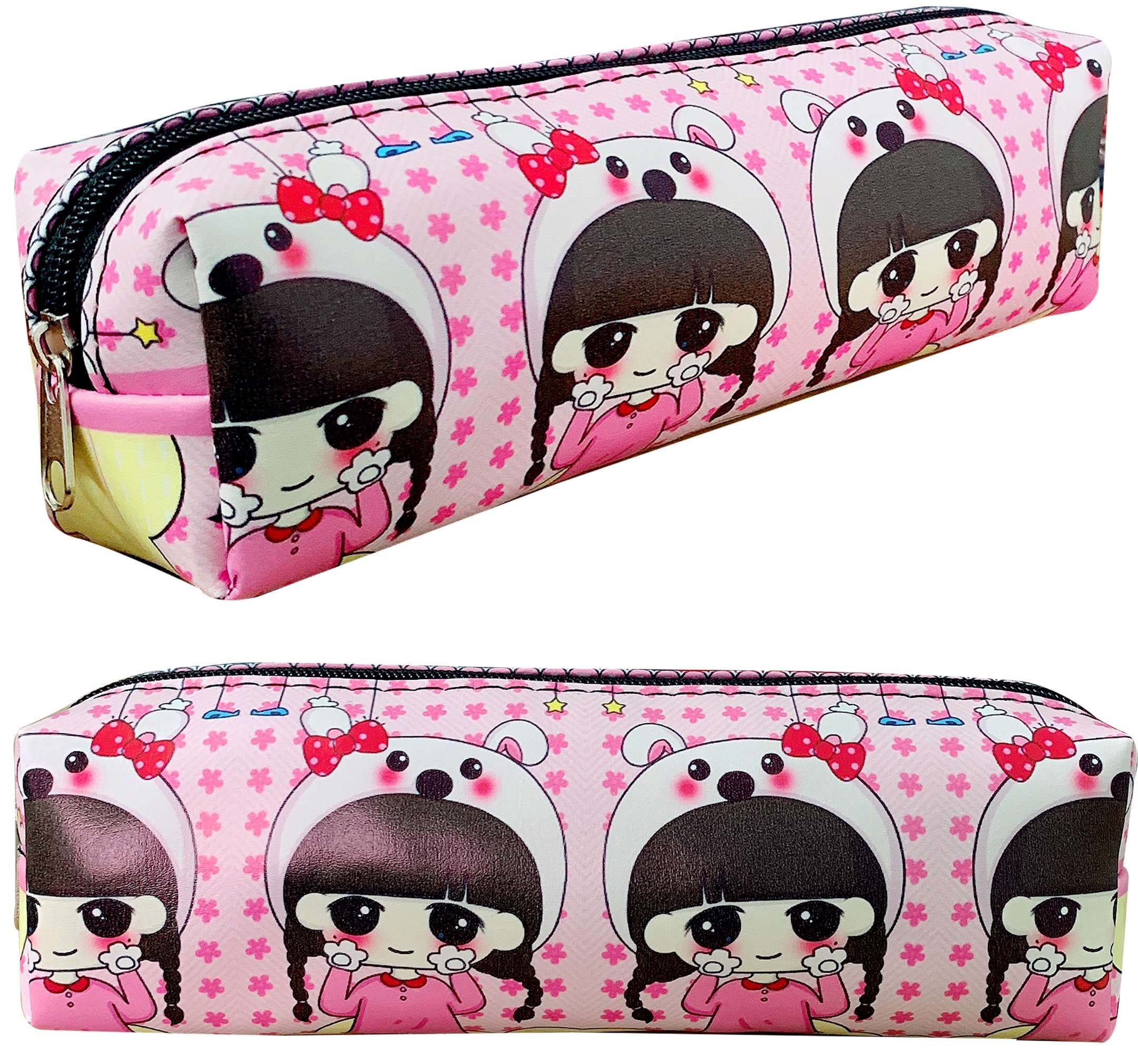 [HCM]Hộp Bút ( Bóp Viết) Hình Cô Gái Chibi Cute MHHB205