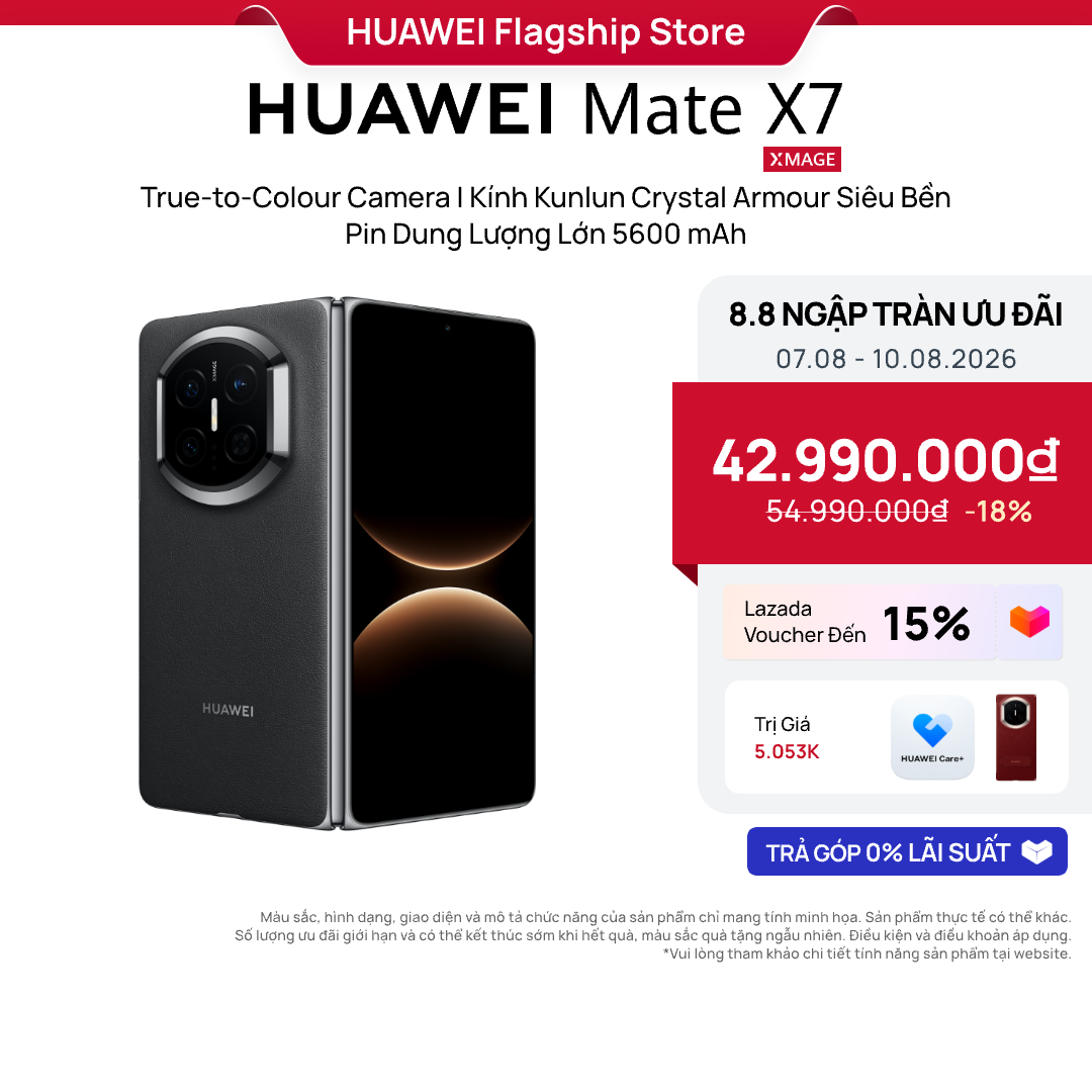 Huawei Mate X7 |   True-To-Color Camera |   Kunlun Crystal Armor Glass Is Super Durable |   Large Capacity Battery 5600 Mah - 2