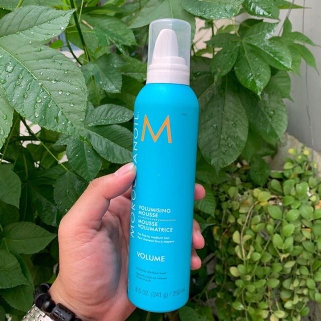Kem bọt tạo phồng Volumizing Mousse Moroccanoil 250ml