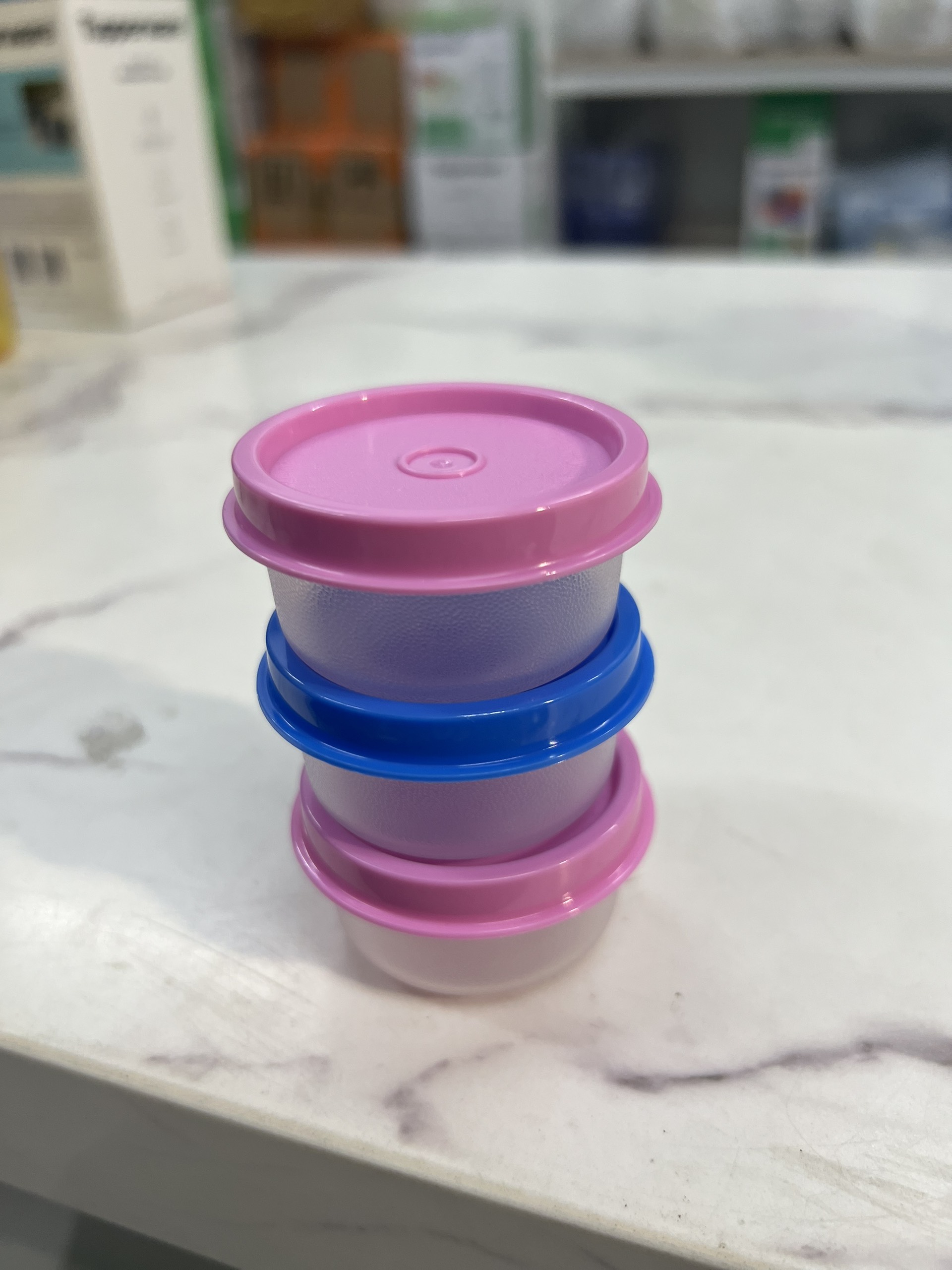 Hộp Tupperware Bảo Quản Thực Phẩm Mini Round Container 15ml