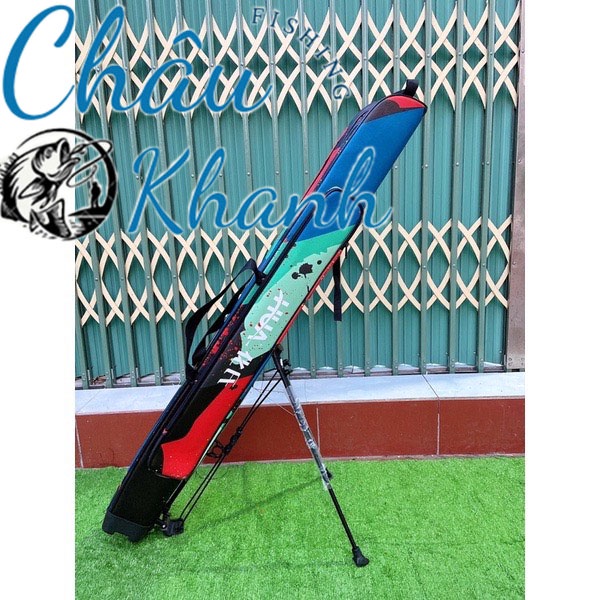 Bao đựng cần câu đài HUA 2 ngăn. Chaukhanhfishing, Châu Khanh Fishing