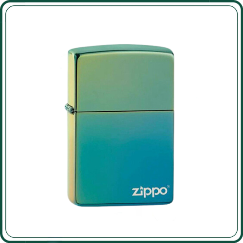 Bật lửa zippo 49191zl zippo high polish teal zippo logo