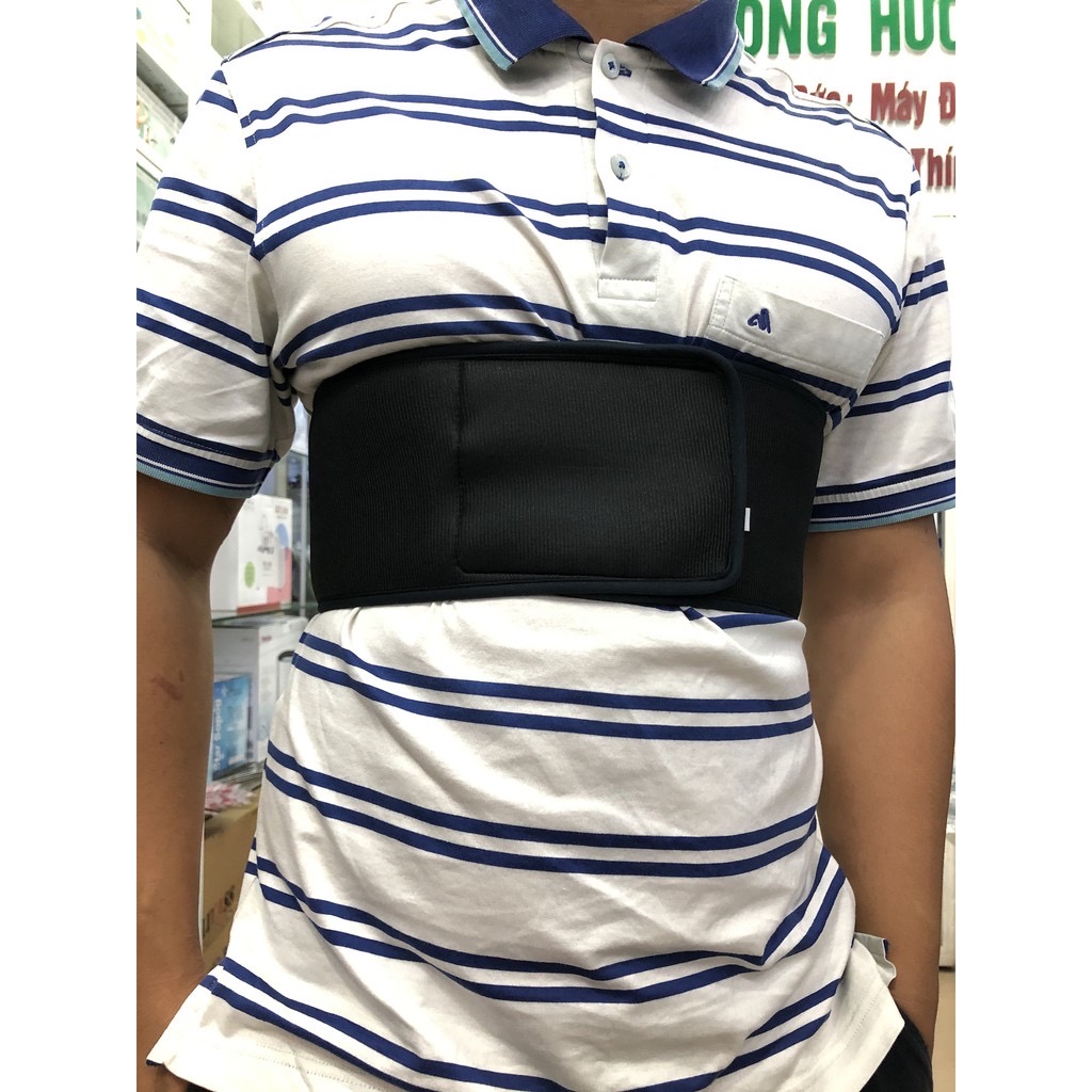 Đai Xương Sườn, hỗ trợ gãy xương sườn, xương ức vải đẹp thoáng khí