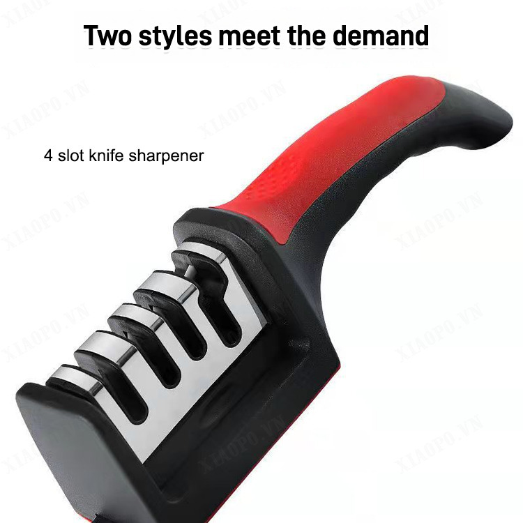 Versatile Knife Sharpener Fine Grinding Stone for Kitchen Knives and Scissors, Fast and Effective