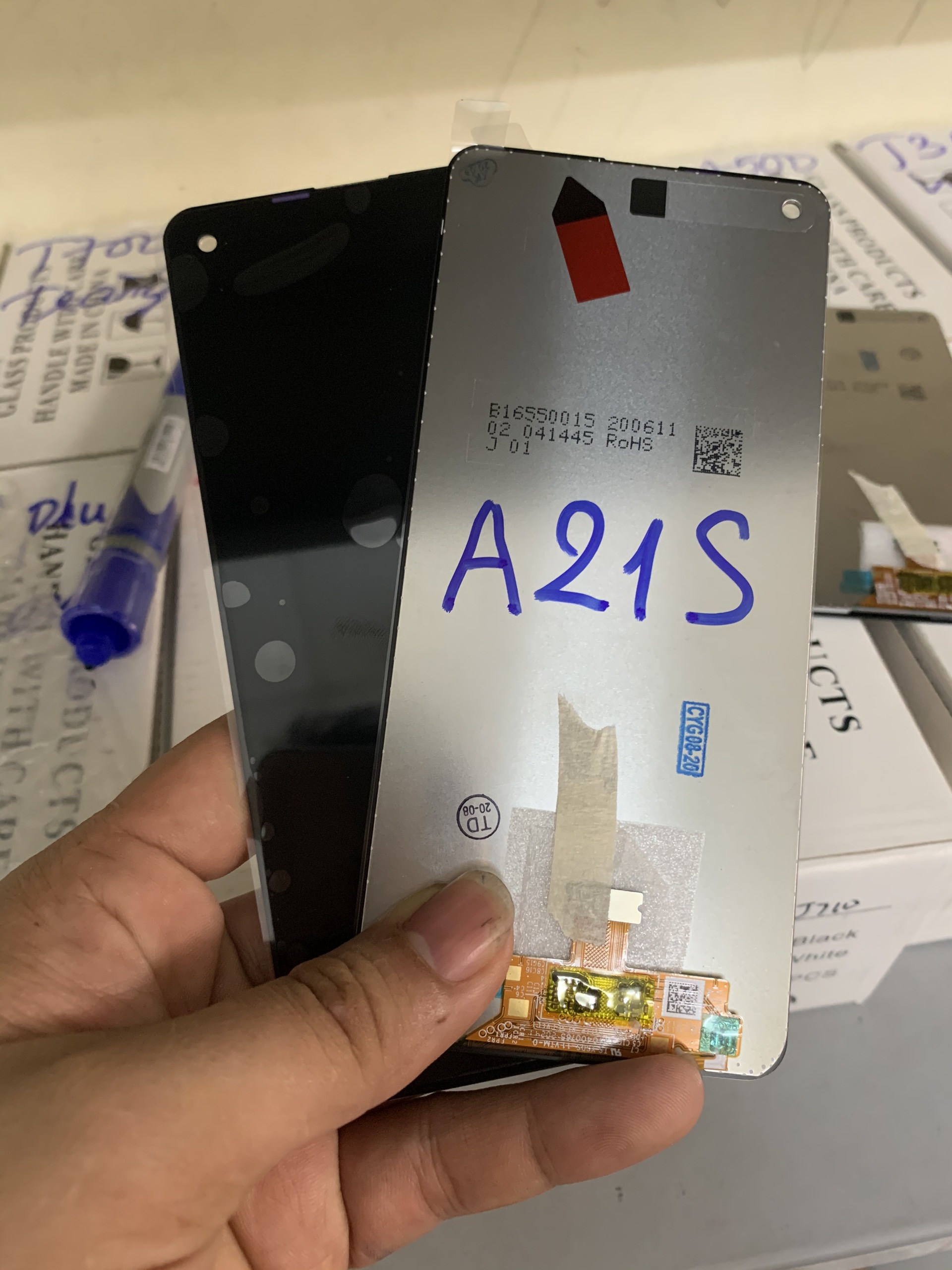 [HCM]BỘ MÀN HÌNH SAMSUNG A21S ZIN