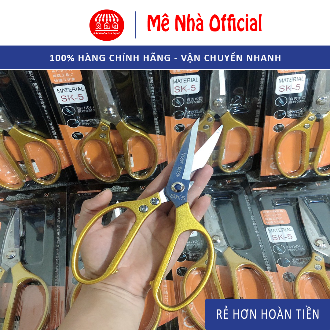 Kéo nhật làm bếp đa năng sk5 cán nhựa