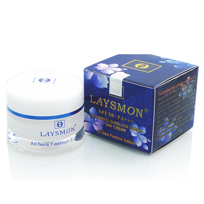 Kem laysmon dưỡng trắng da ban ngày spf50-15gr