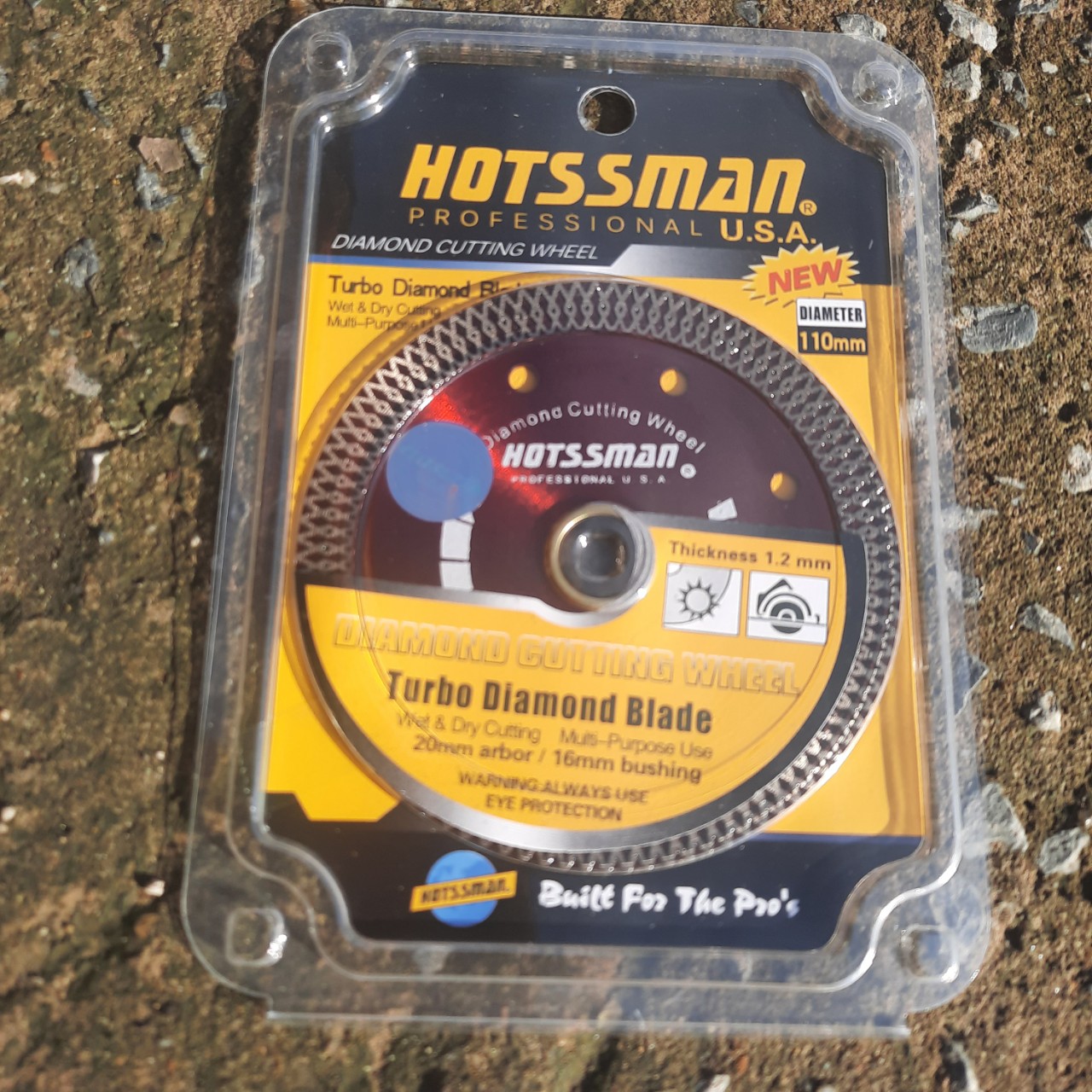 Lưỡi cắt gạch đa năng, lưỡi cưa đá hotss man phi 110mm