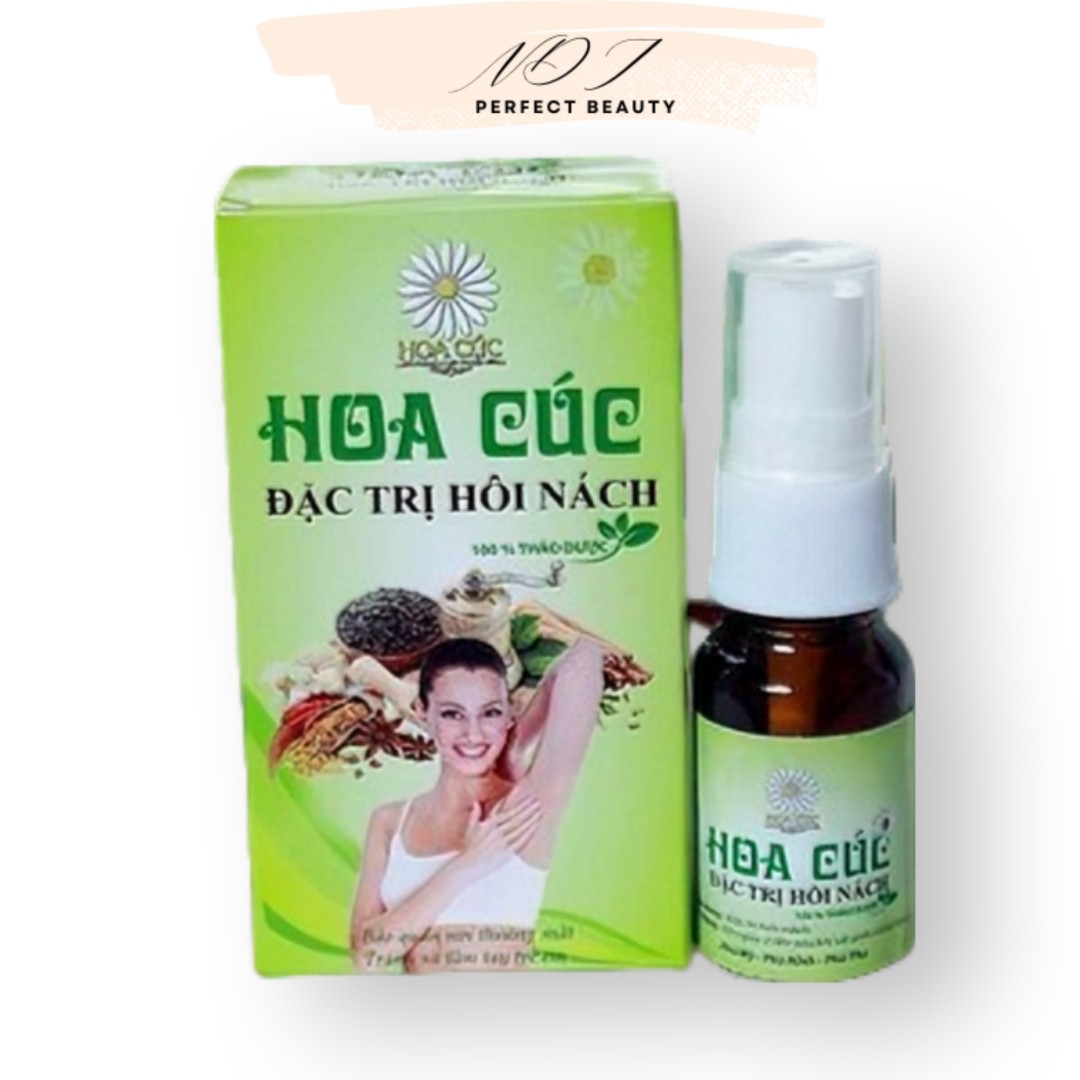 Xịt Hôi Nách Hoa Cúc - Khử Mùi Và Giảm Thâm Hiệu Quả - Dung Tích 10ml