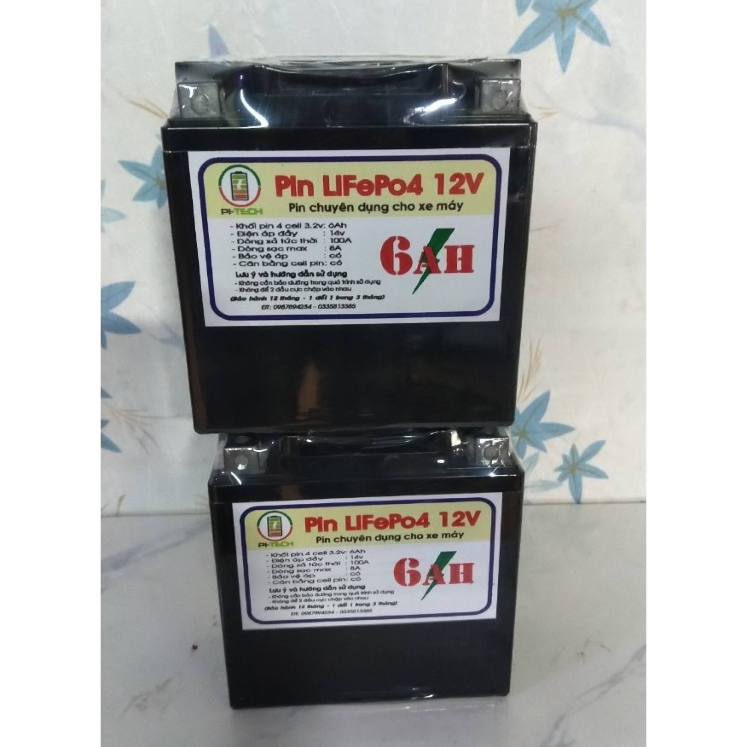 ẮC QUY - PIN LITHIUM THÔNG MINH PI-TECH V4 ( Khởi động xe máy- DREM) 18