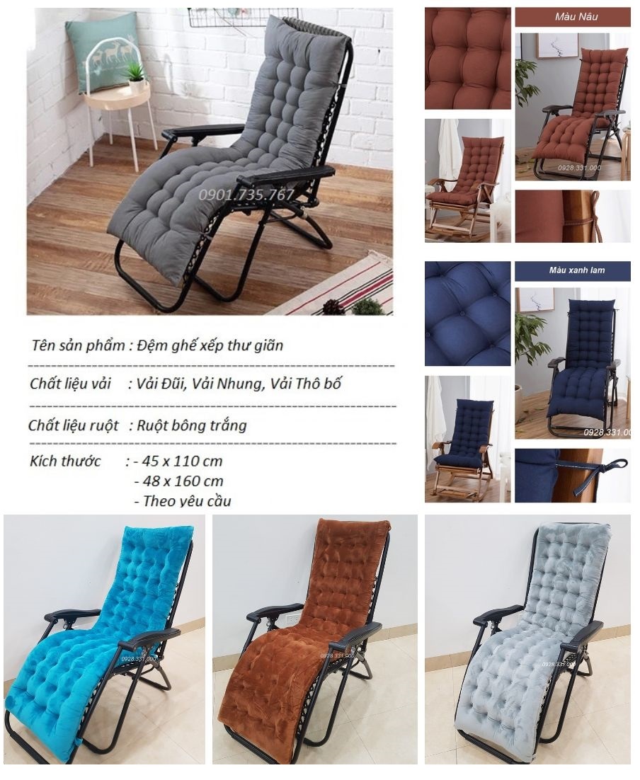 Đệm ghế xếp thư giãn