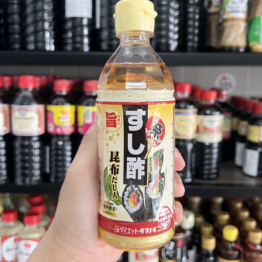Giấm làm sushi Tamanoi Nhật Bản 360ML | Vị chua dịu, thang, ngọt nhẹ | Chuyên dùng làm sushi