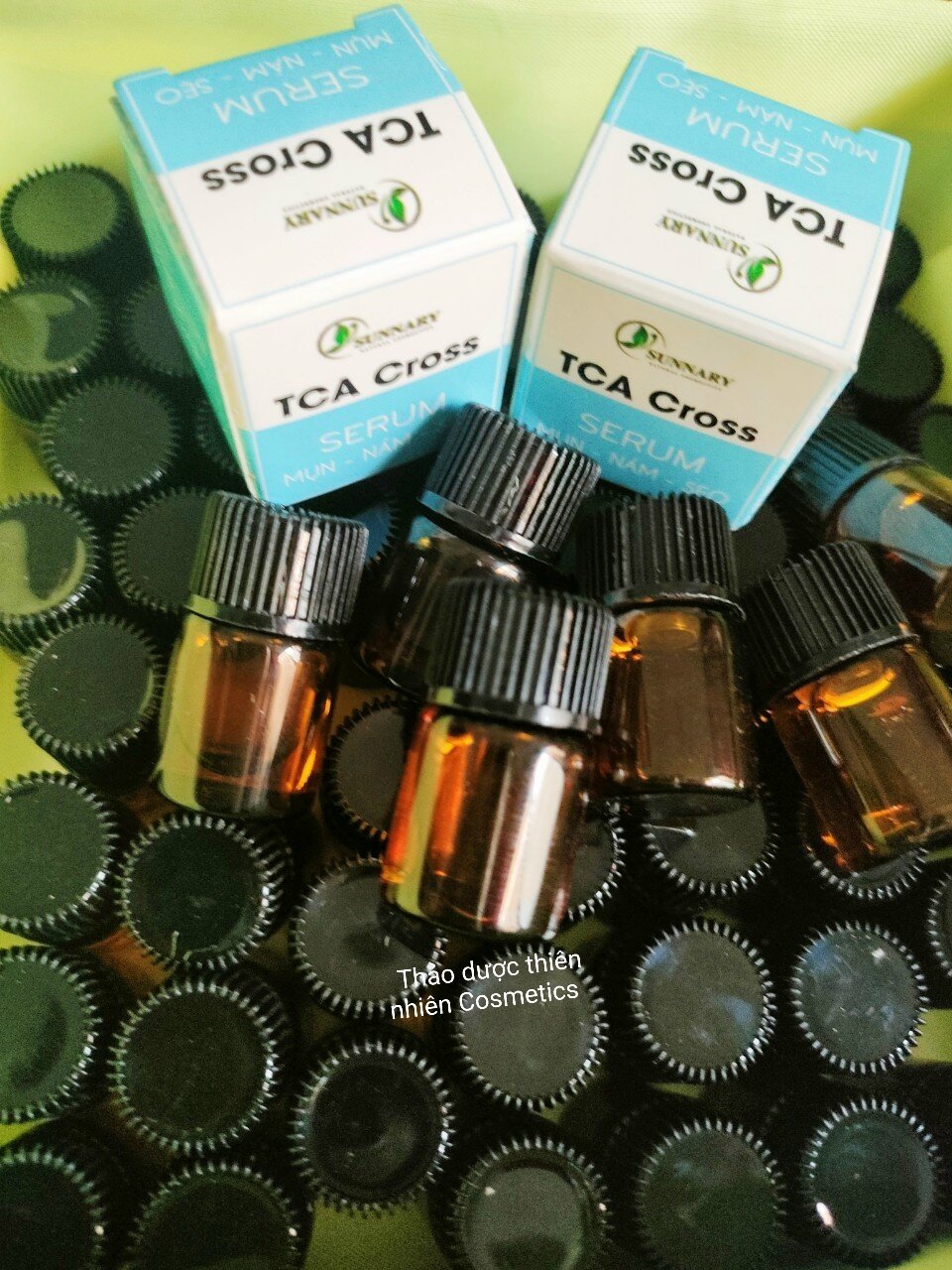 Chấm nám tàn nhang TCA Cross chấm sạch mụn nám sẹo rỗ nám đinh nốt ruồi chấm 7 ngày bong lọ 1ml