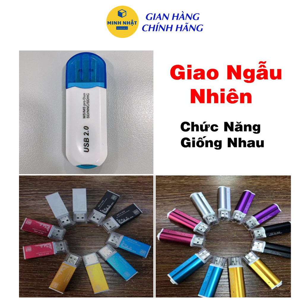 Đầu đọc thẻ nhớ máy ảnh đa năng wn151 micro sd, sd, mmc, mini sd, pro duo...bh 3 tháng lỗi 1ổi 1 trong 7 ngày
