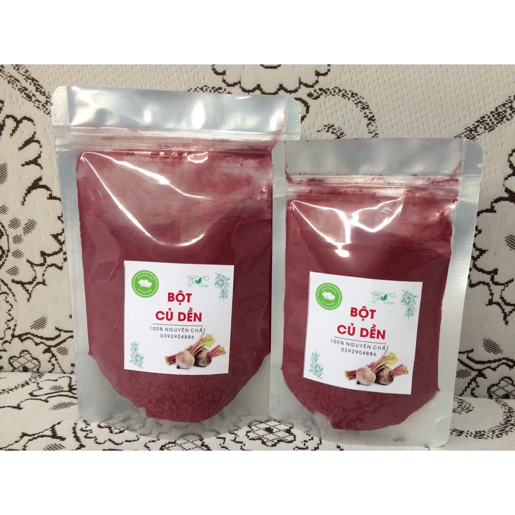 Bột củ dền đỏ nguyên chất dùng uống, tạo màu thực phẩm tự nhiên, làm đẹp da