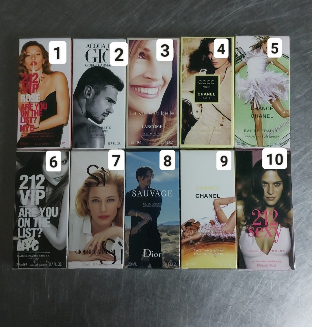 [HCM]Nước Hoa Mini Dạng Ống 20ml Cực Thơm