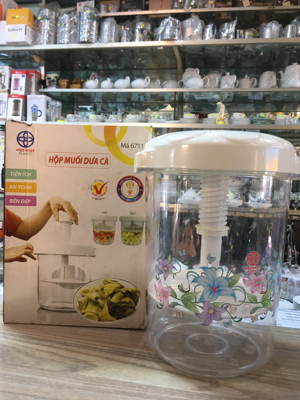 Hộp muối dưa cà Việt Nhật