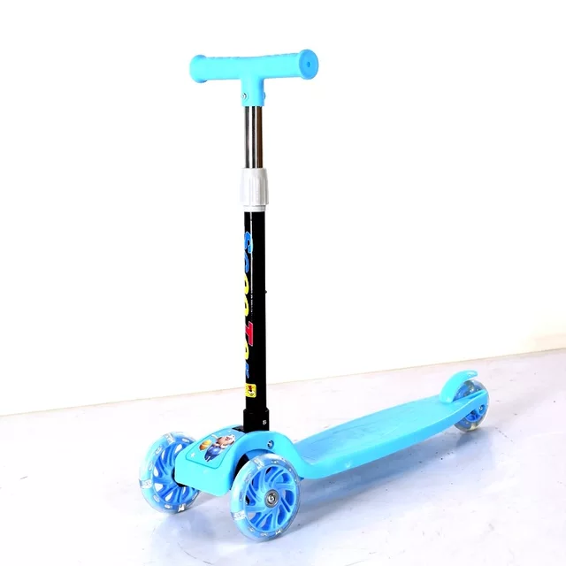 Xe trượt scooter 3 bánh có đèn phát sáng - xe trượt cho có thể gập gọn dễ dàng thông minh