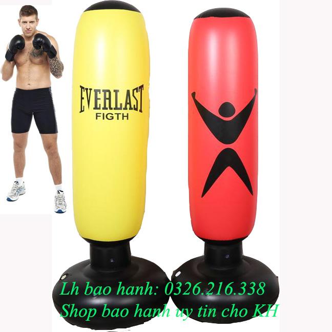 Trụ hơi đấm bốc, bao đấm boxing tự cân bằng 1m6 chất liệu pvc pro x1 3.0 thế hệ mới 2019 + tặng kèm bơm hơi