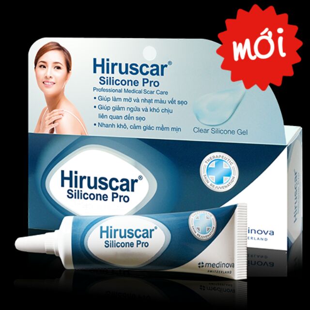 Kem Bôi Sẹo Hiruscar Silicone Pro 4G